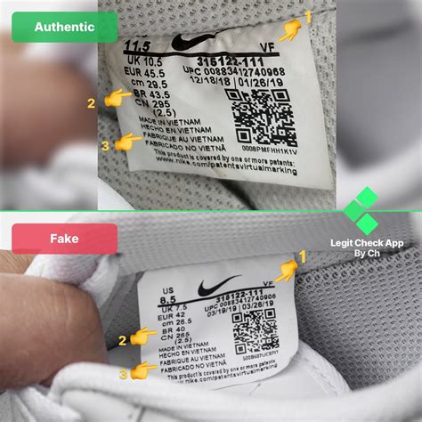 nike fake or real|how to check original shoes.